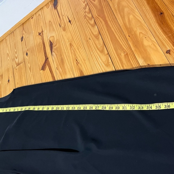 Armani Collezioni Black asymmetrical Dress Over the knee sleeveless size 4 - Picture 12 of 13